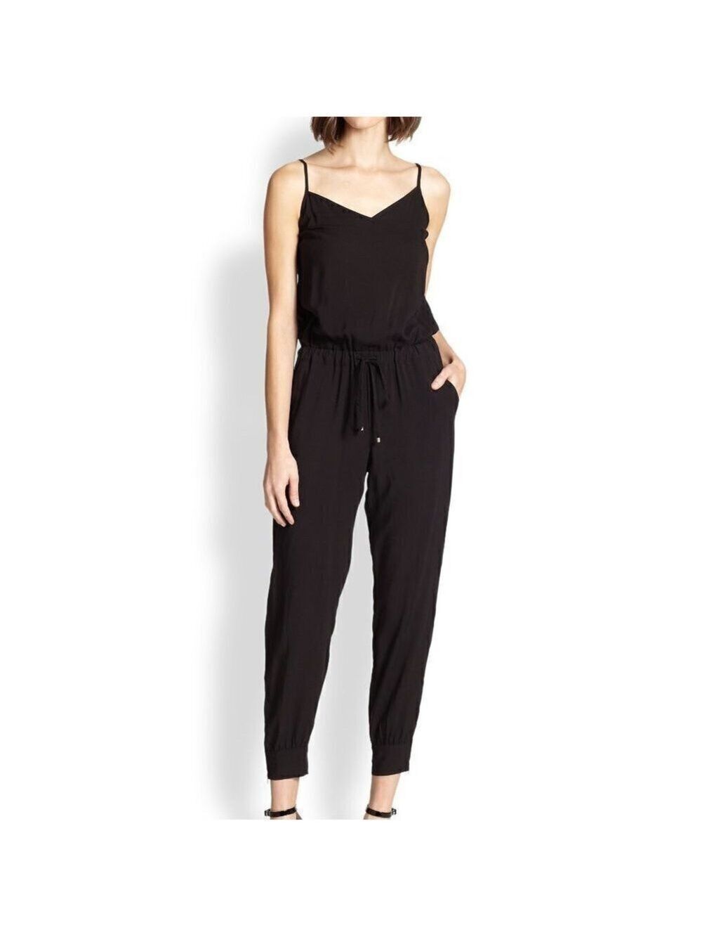 SPLENDID One Piece Jumpsuit Black Pant BNWT Xlarge